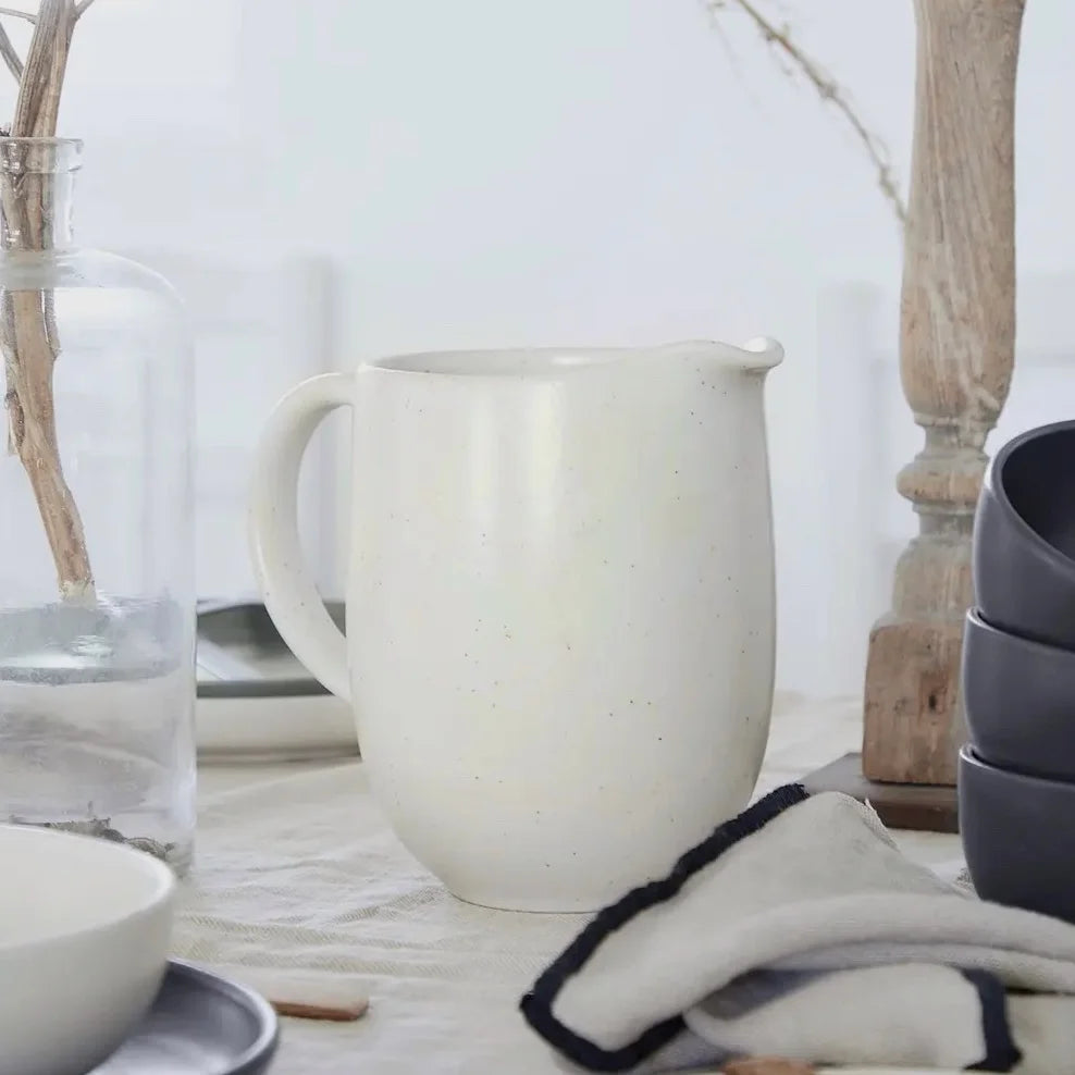 Carafe "Omi" Noir - Grès fin