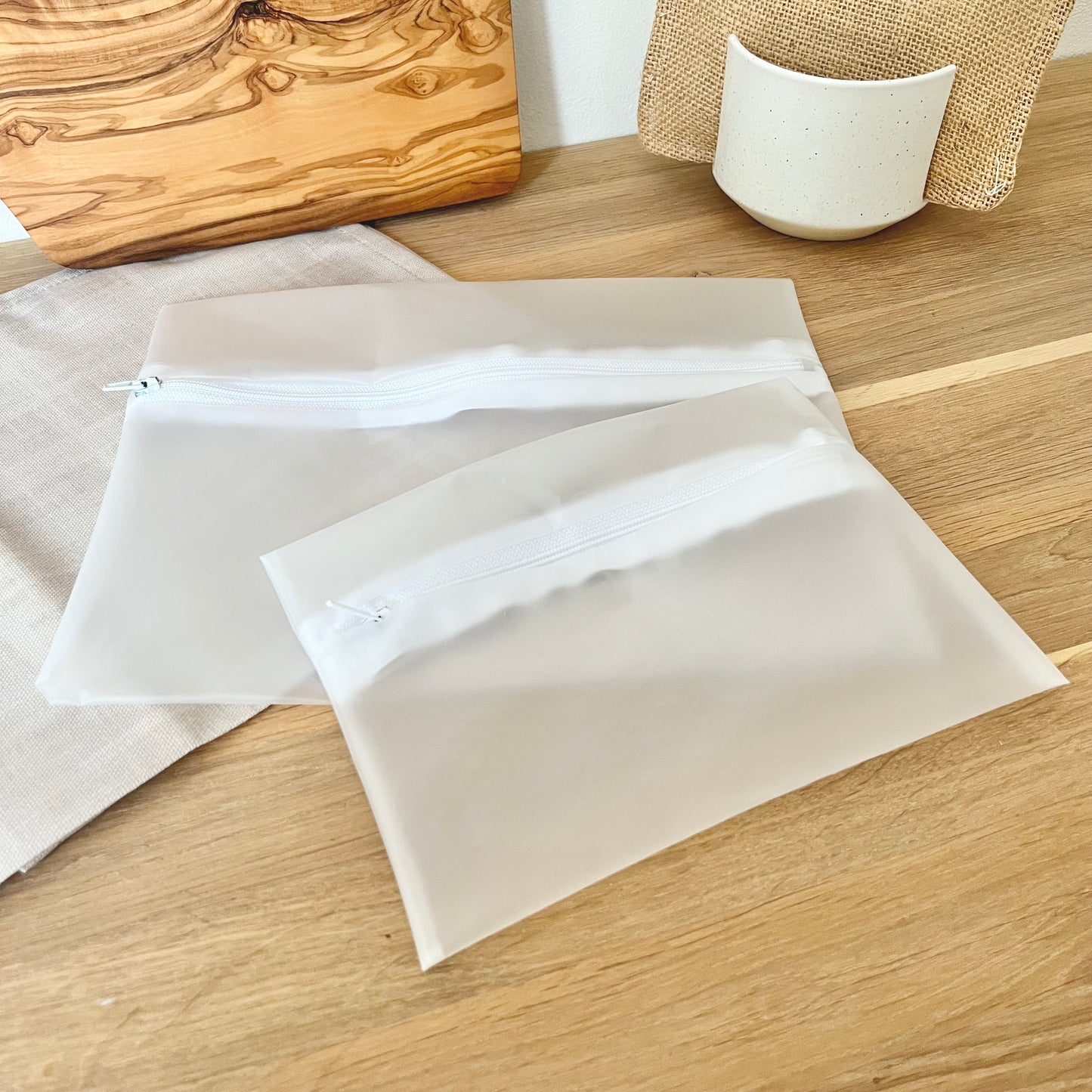 Lot de 2 sacs congélation - Film alimentaire