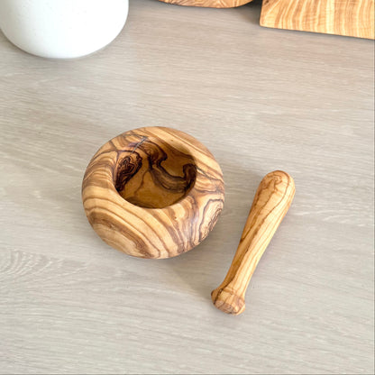 Mortier - Bois d'olivier 100% naturel