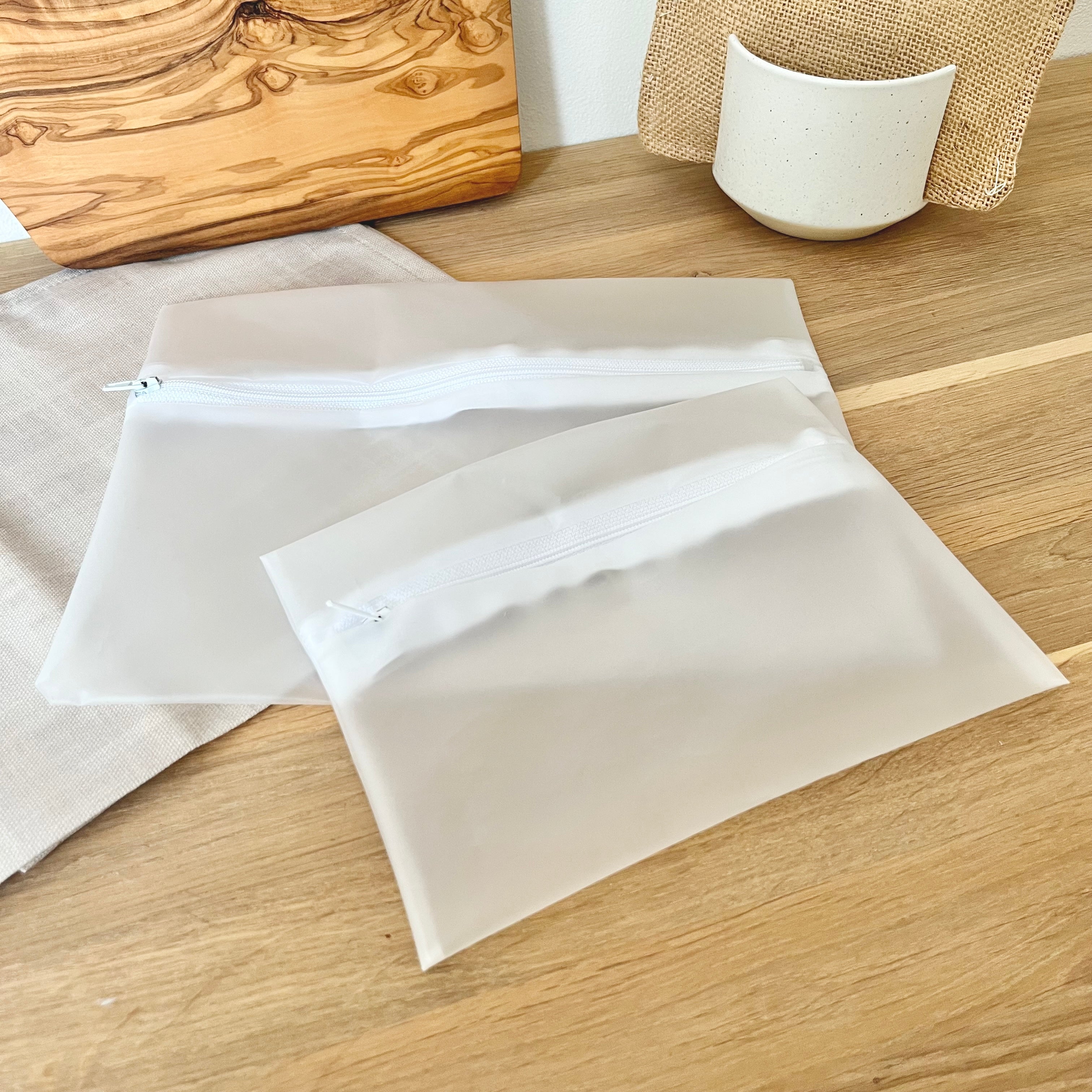 Lot de 2 sacs congélation - Film alimentaire