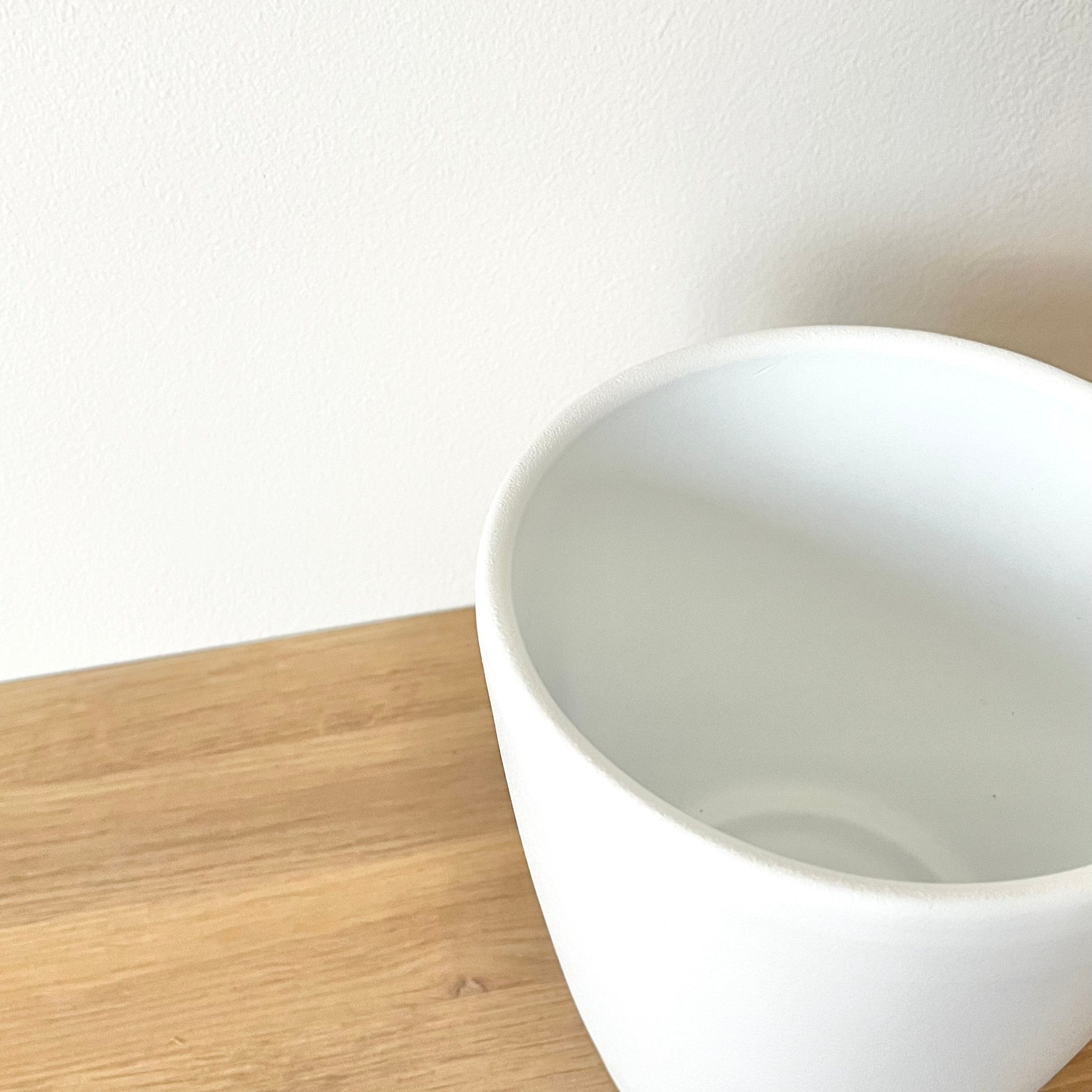 Cache-pot Ava Blanc - Céramique