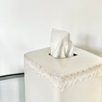 Boîte à mouchoirs "Prisca" - Grès fin