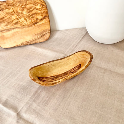 Porte encens - Bois d'olivier 100% naturel