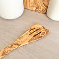 Spatule à fentes - Bois d'olivier 100% naturel
