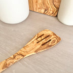 Spatule à fentes - Bois d'olivier 100% naturel