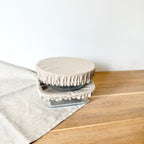 Lot de 2 charlottes à saladier écru - Coton et enduit