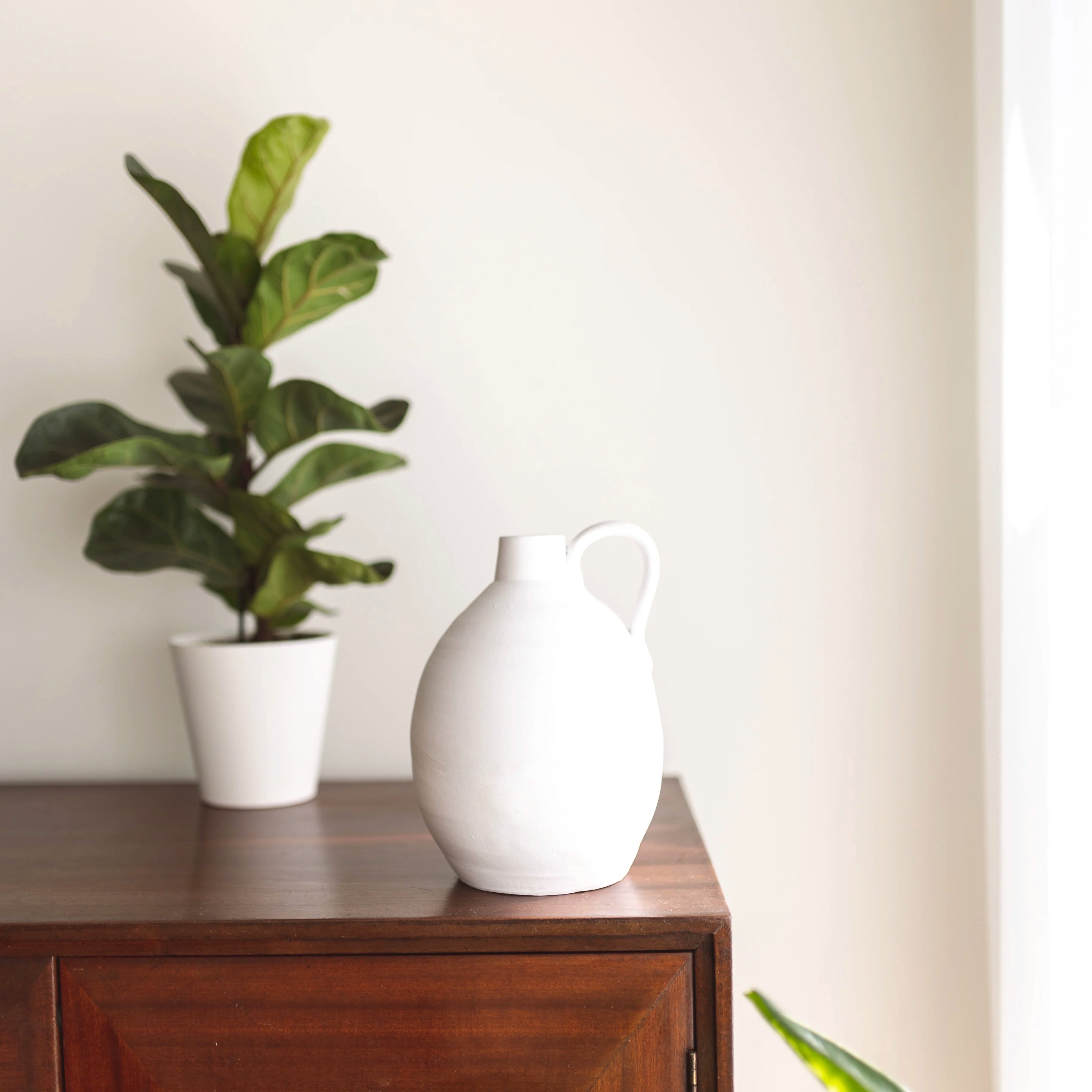 Vase "Milo" Blanc - Céramique