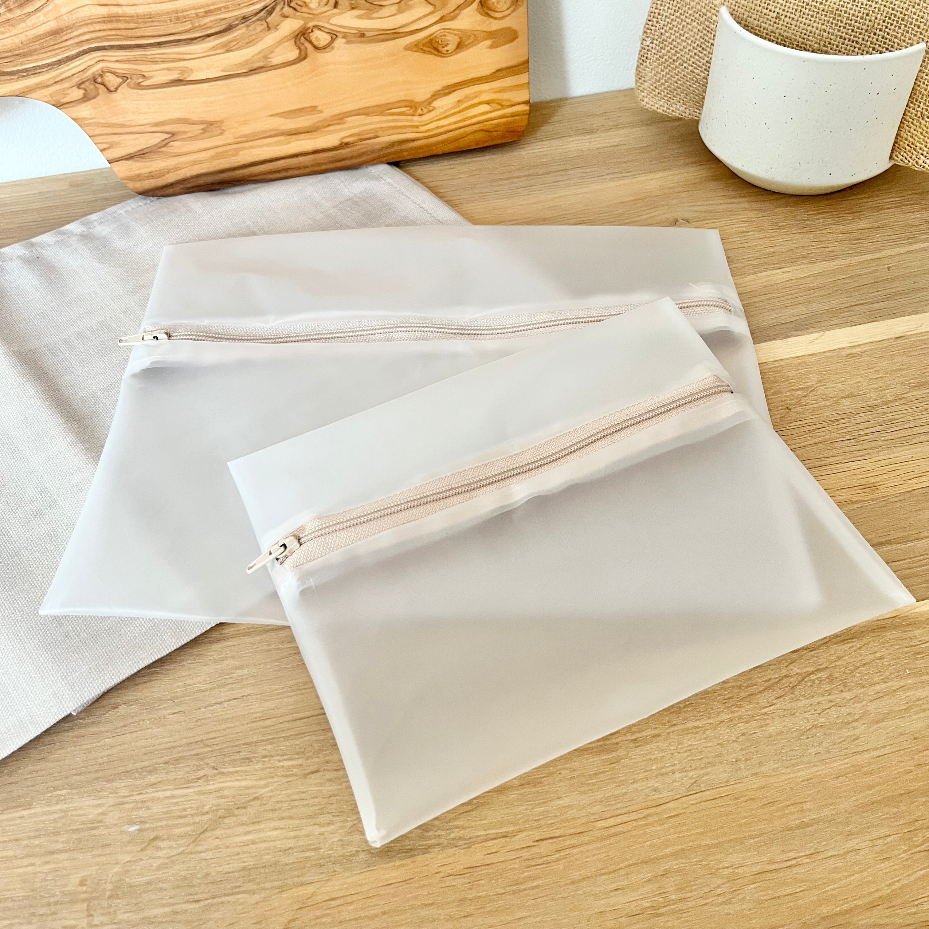 Lot de 2 sacs congélation - Film alimentaire