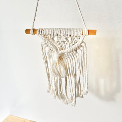 Petit macramé écru