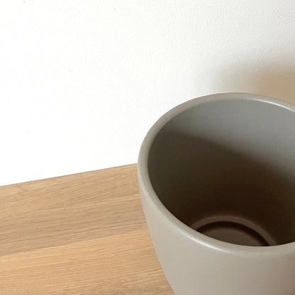 Cache-pot Ava Blanc - Céramique