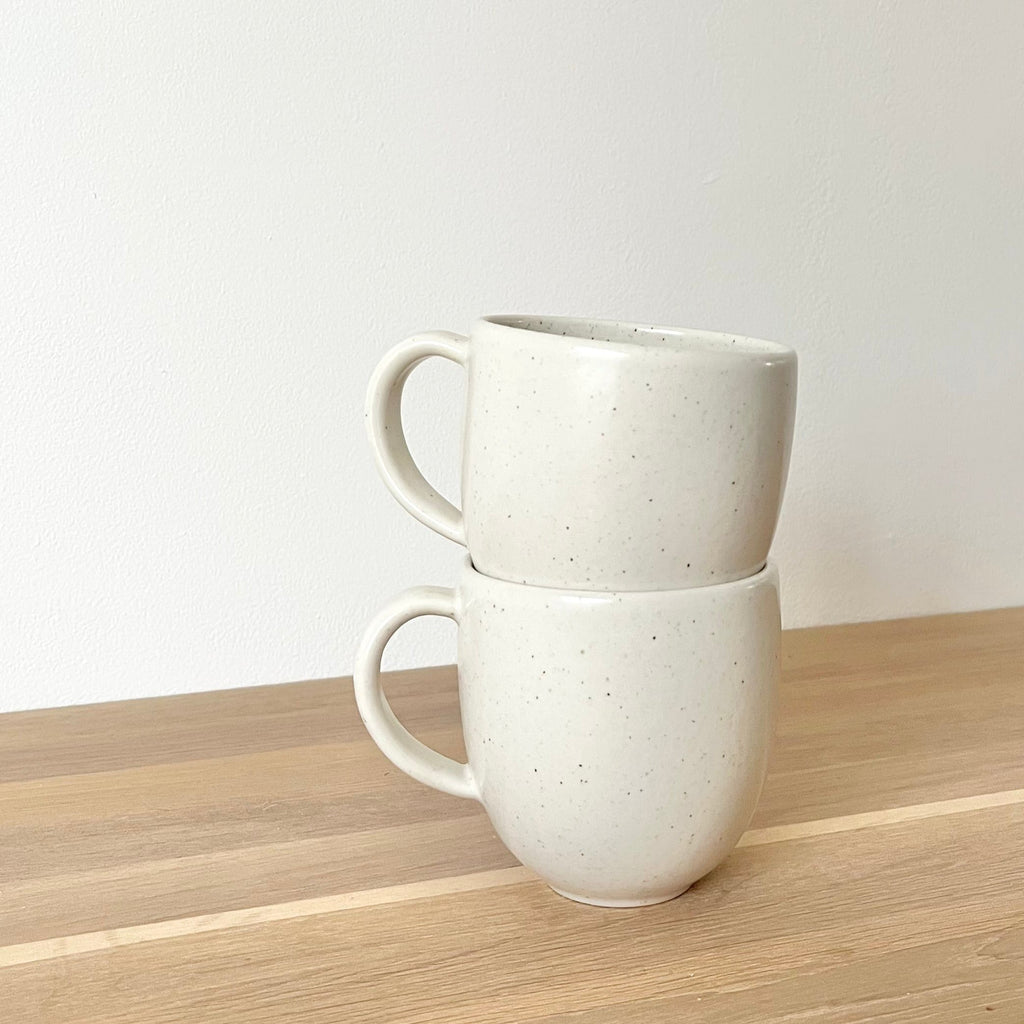 Tasse "Omi" Écru - Grès fin