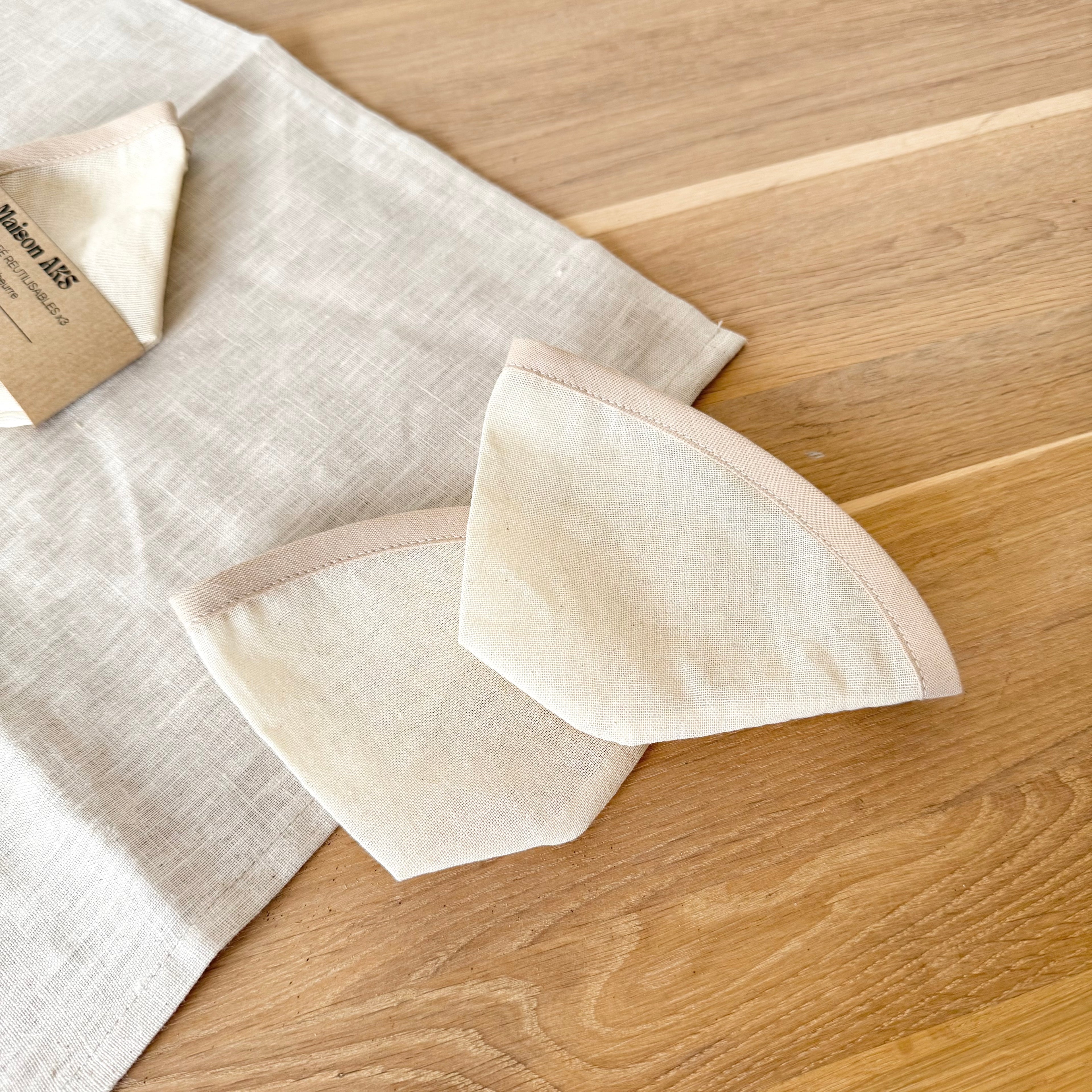 Filtres à café - Toile à beurre (100% coton)