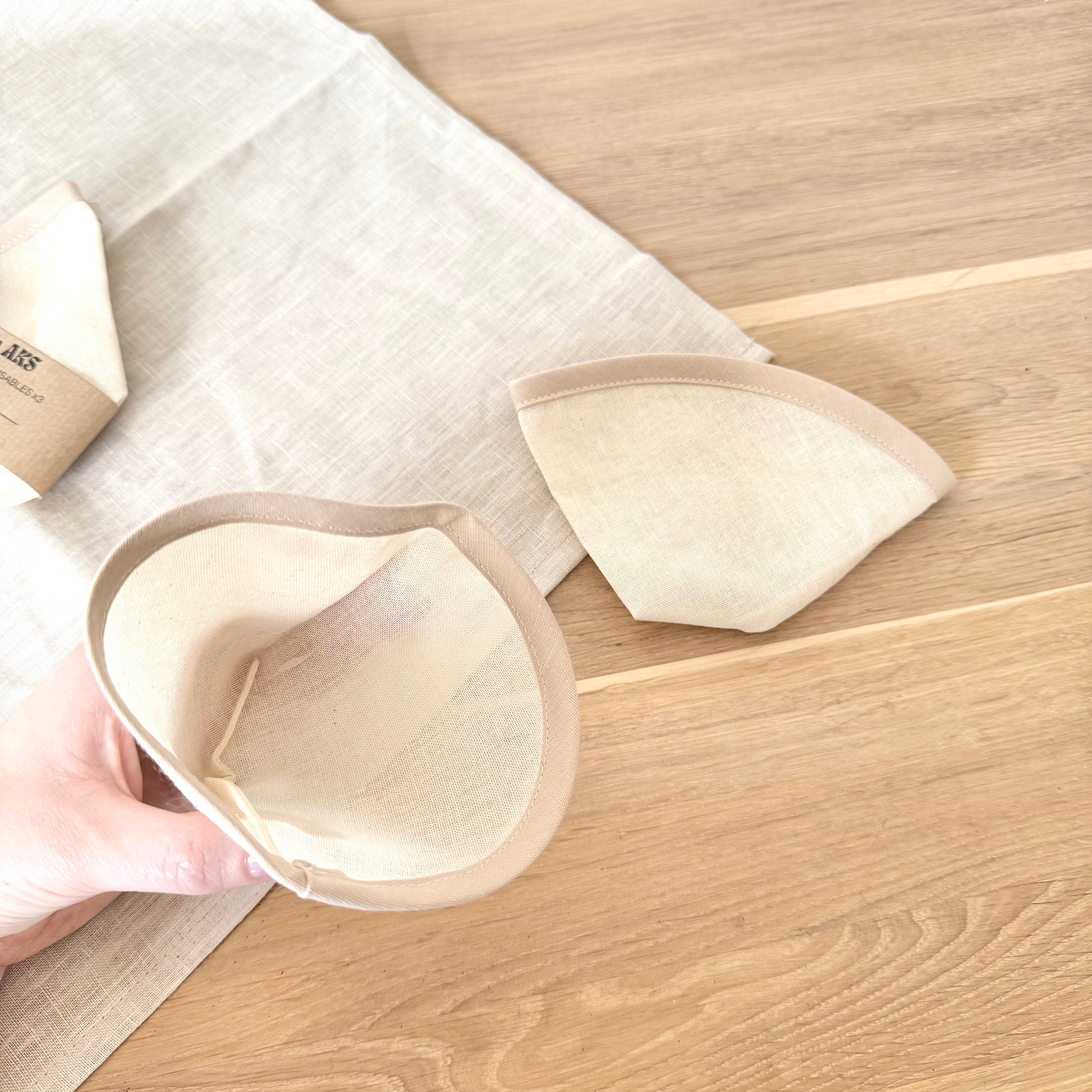 Filtres à café - Toile à beurre (100% coton)