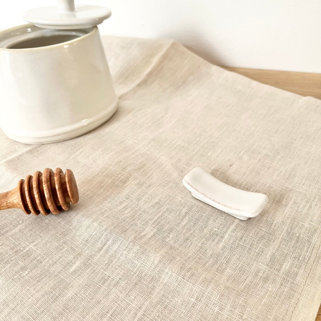 Repose-couteau / baguettes - Grès fin