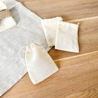Sachets de thé - Toile à beurre (100% coton)