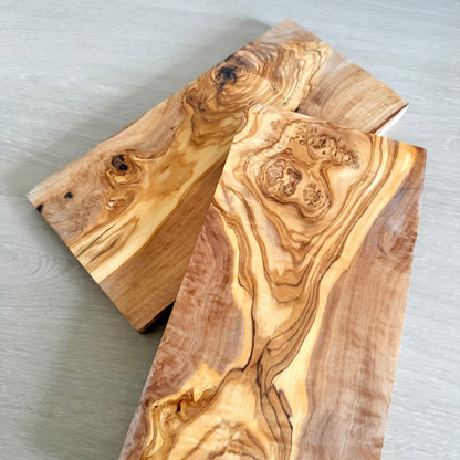 Planche à découper rectangle - Bois d'olivier 100% naturel