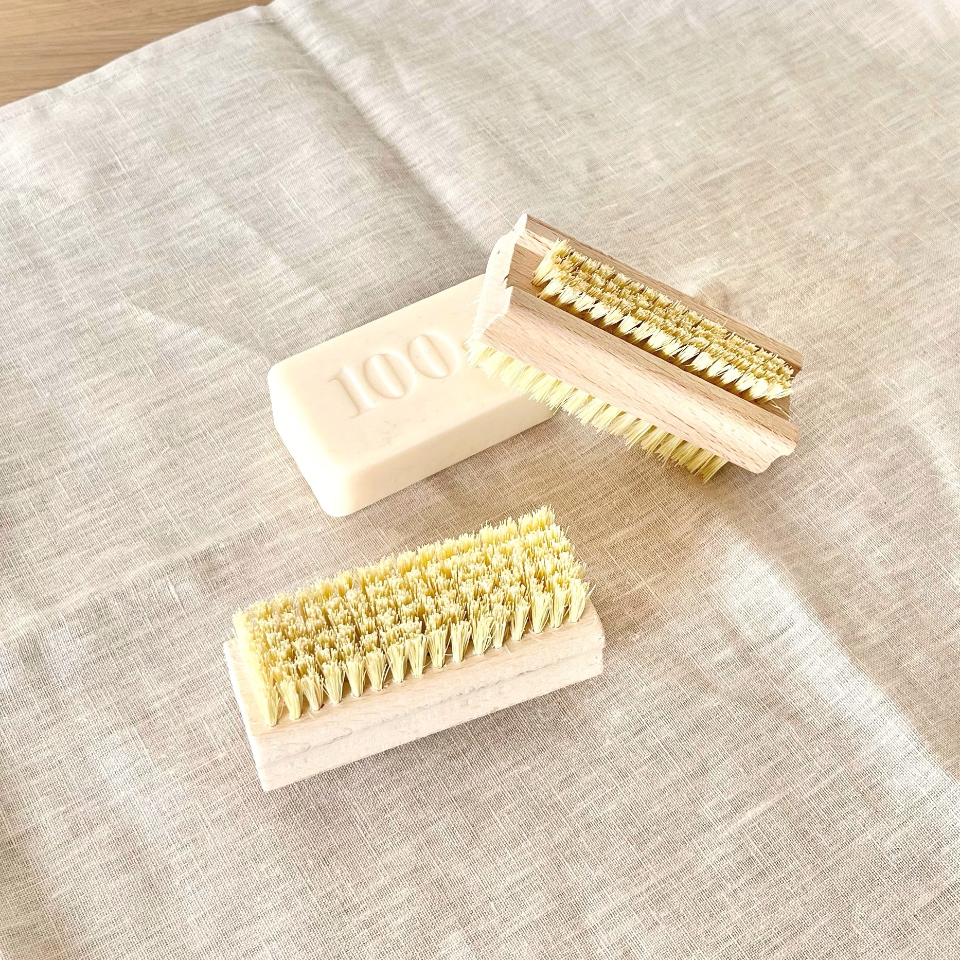 Brosse à ongles - Bois de hêtre et fibres naturelles