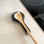 Repose-cuillère "Joy" gris anthracite - Grès fin