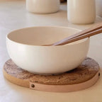 Saladier "Omi" Noir - Grès fin