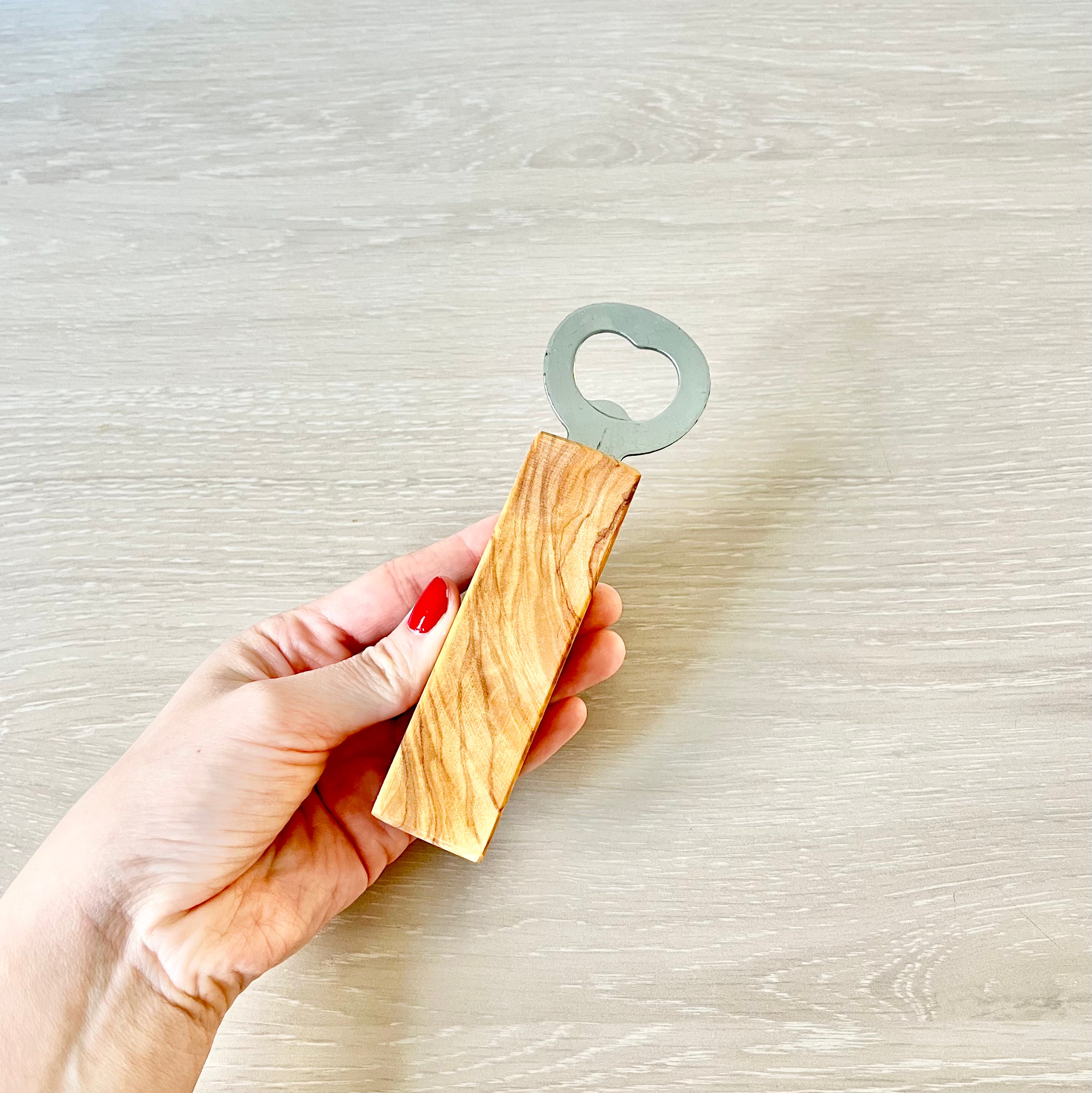 Décapsuleur- Bois d'olivier 100% naturel