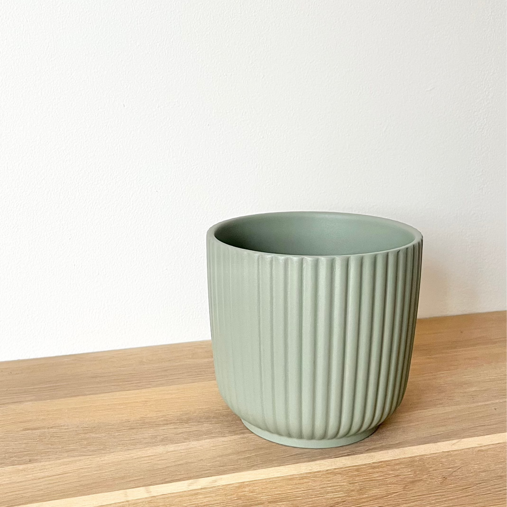 Cache-pot Alba Blanc - Céramique