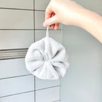 Fleur de douche - Éponge de bambou naturelle