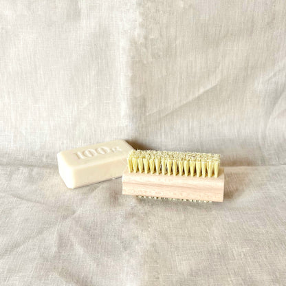 Brosse à ongles - Bois de hêtre et fibres naturelles