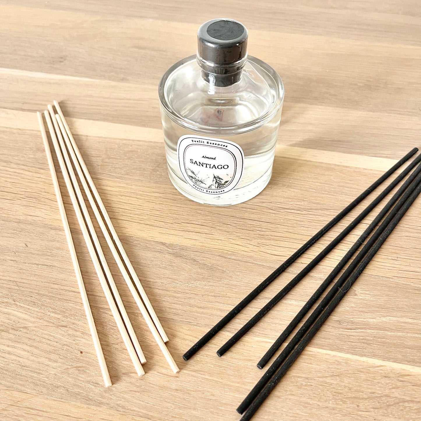 Diffuseur de parfum "Zora" Amande - Parfum naturel & Verre
