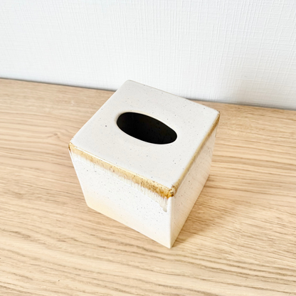 Boîte à mouchoirs nude