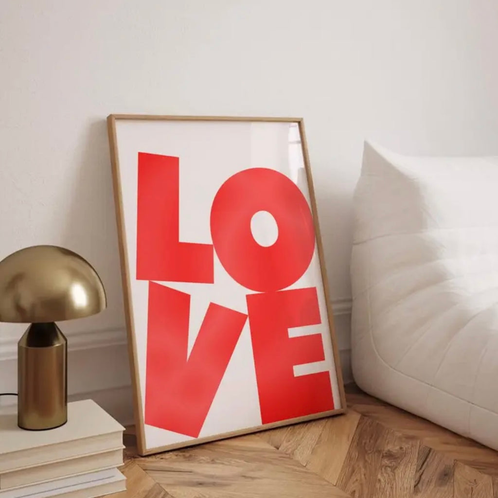 Affiche Love - Papier 320g/m²