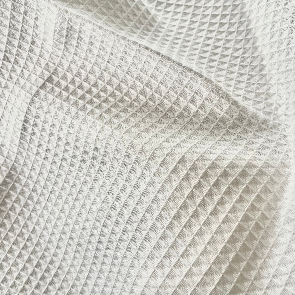 Torchon de cuisine gaufré Blanc - 100% coton