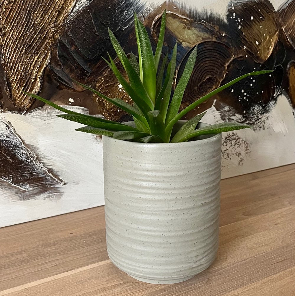 Pot "Pamy" Vert - Grès