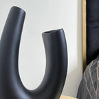 Vase "Ulysse" Noir - Céramique