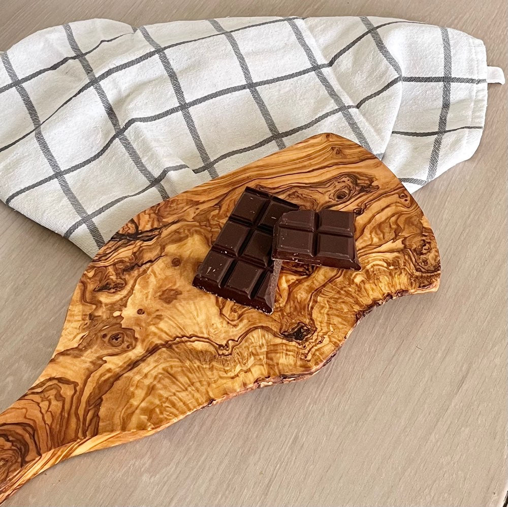 Planche à découper 34cm - Bois d'olivier 100% naturel