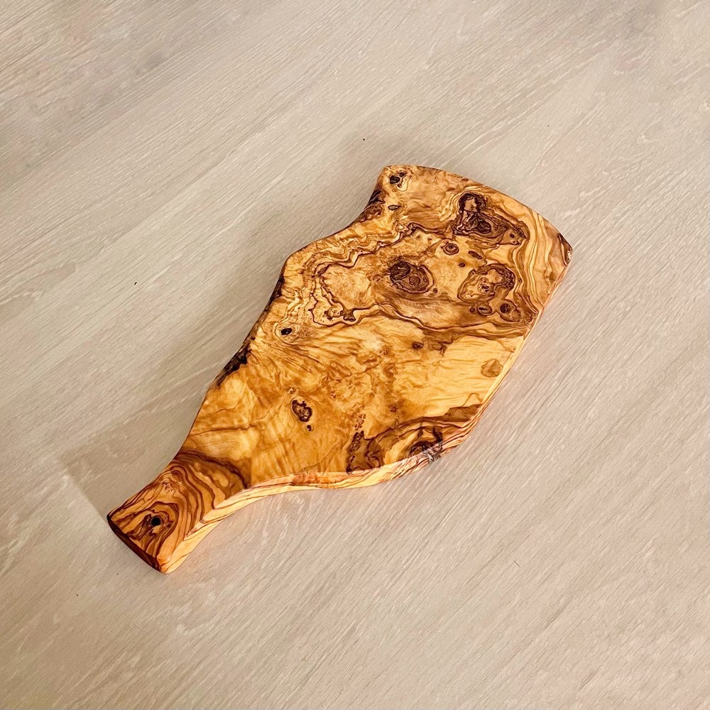 Planche à découper 34cm - Bois d'olivier 100% naturel