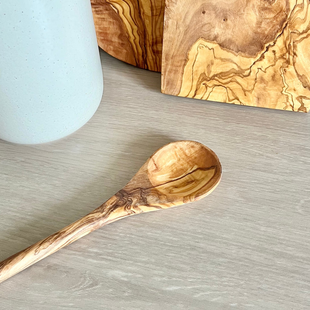 Cuillère - Bois d'olivier 100% naturel
