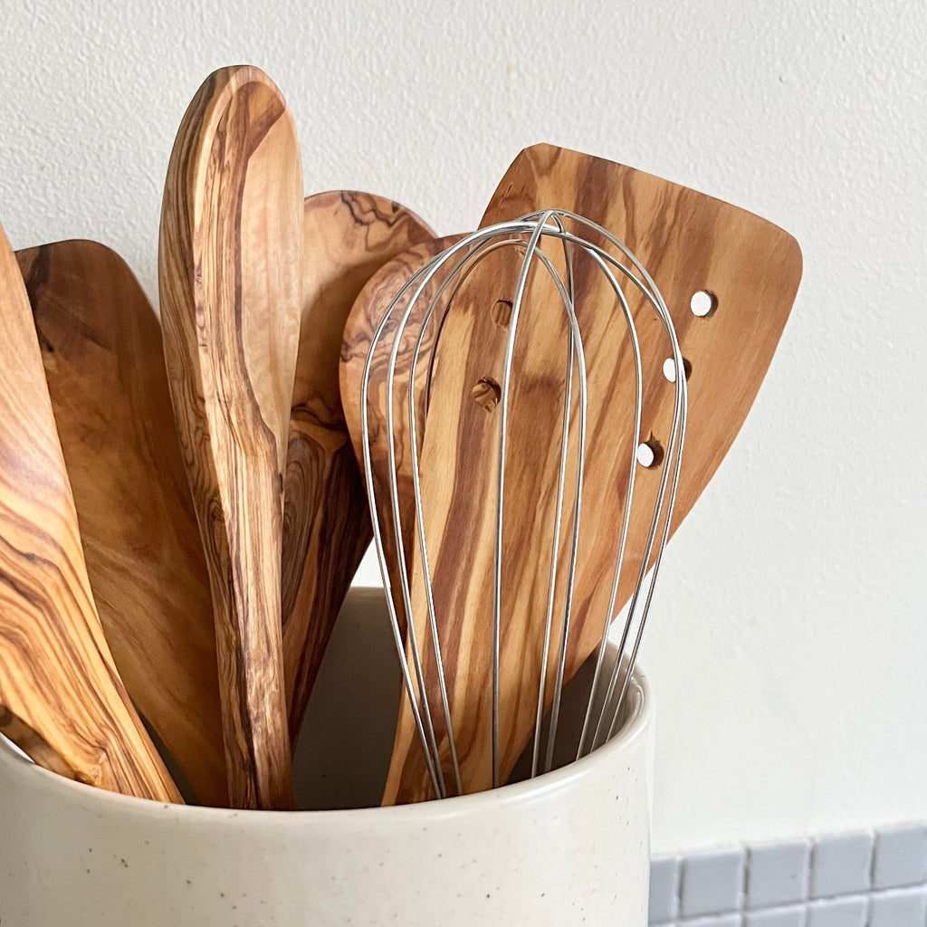 Cuillère - Bois d'olivier 100% naturel