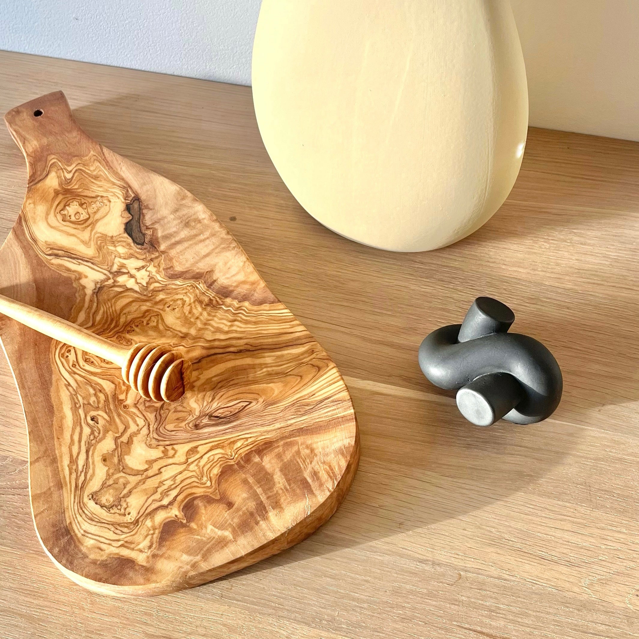 Planche à découper 34cm - Bois d'olivier 100% naturel