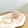 Bougie "Gemma" Beige Petit - Cire de colza