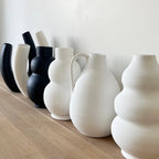 Vase "Palma" Blanc - Céramique